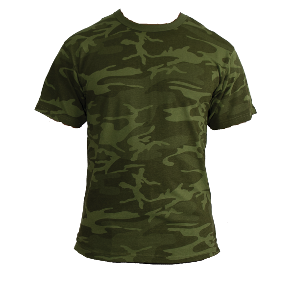 Green Camo T-Shirt Supply