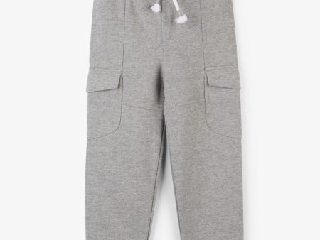 Gray Cargo Joggers Cheap