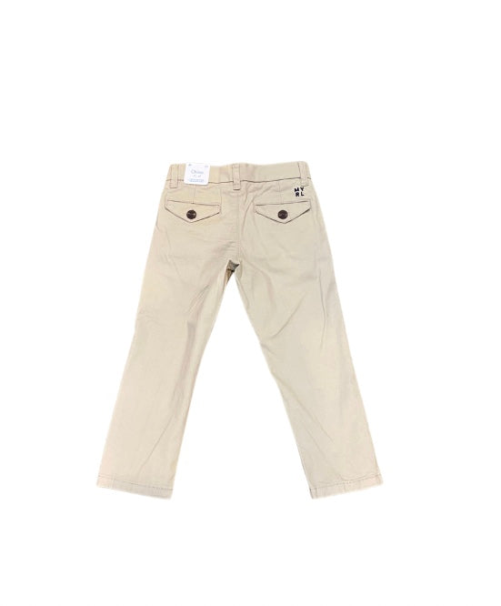 Slim Fit Chino Khaki Pants Online now