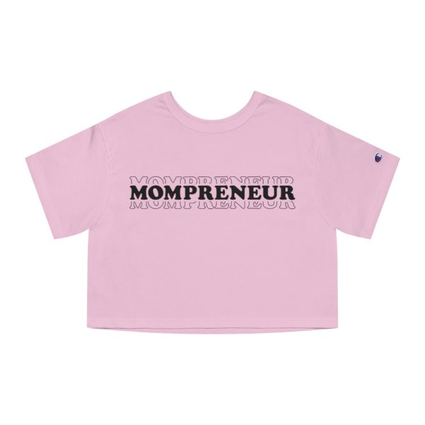 Mompreneur Women s Cropped T-Shirt Fashion