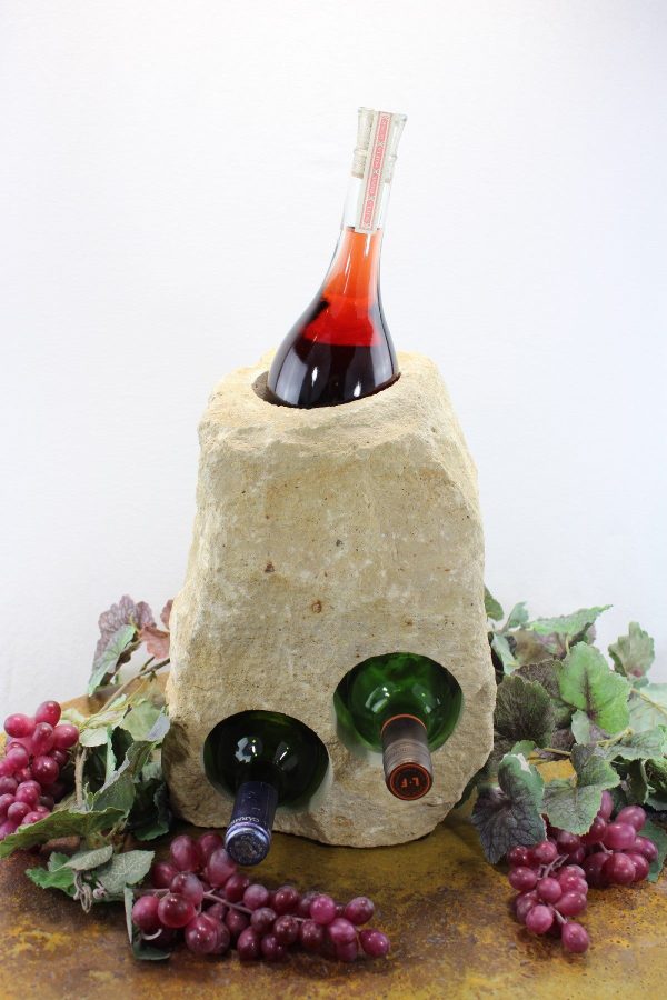 Stone Wine Bottle Holder W104 SOLD Cheap