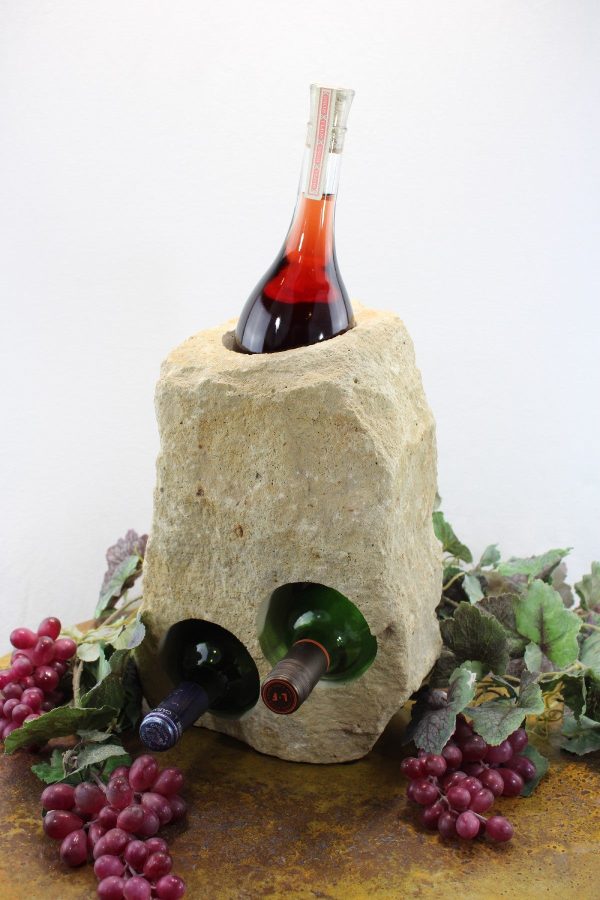 Stone Wine Bottle Holder W104 SOLD Cheap