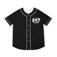 Atlanta s Party Station Men s Baseball Jersey (Black) Online Sale