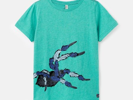 Finlay Short Sleeve Screen Print T-Shirt w  Spider Supply