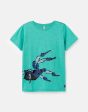 Finlay Short Sleeve Screen Print T-Shirt w  Spider Supply