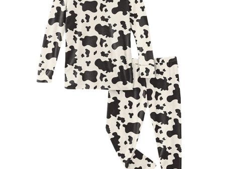 Print Long Sleeve Pajama Set on Sale