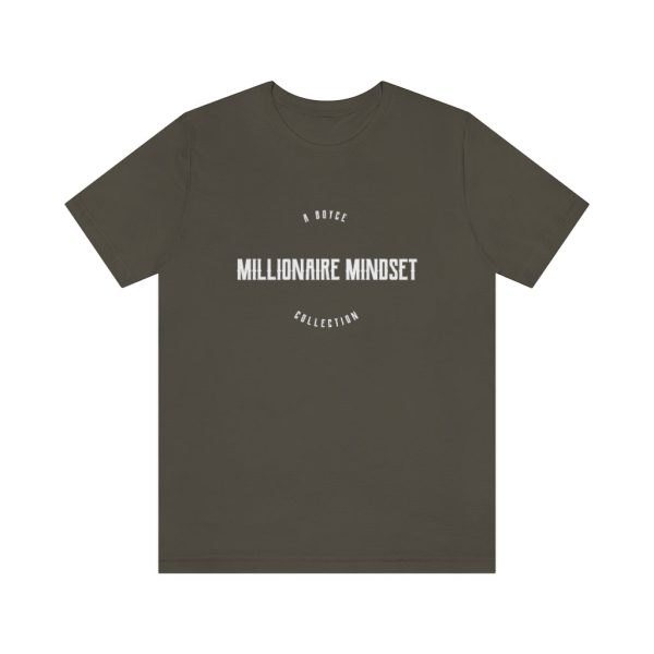 Millionaire Mindset  Unisex Jersey Short Sleeve Tee Online Sale