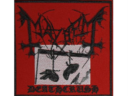 Mayhem Deathcrush Embroidered Patch Discount