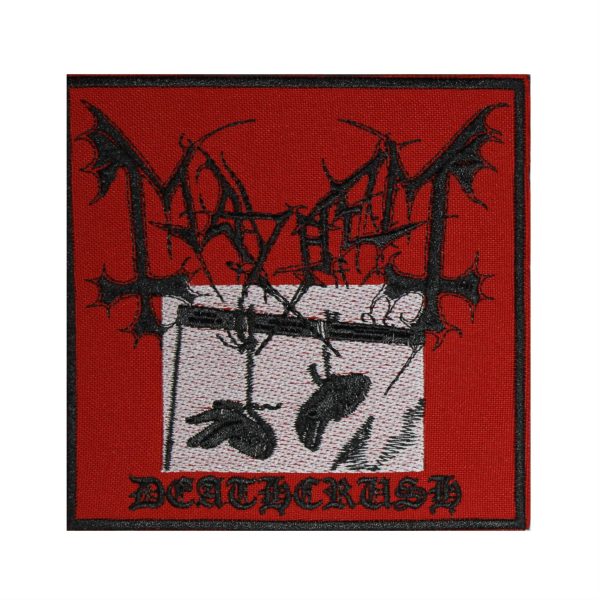 Mayhem Deathcrush Embroidered Patch Discount