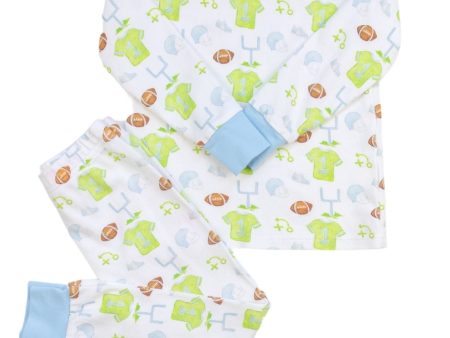 Football Pajama Set Hot on Sale