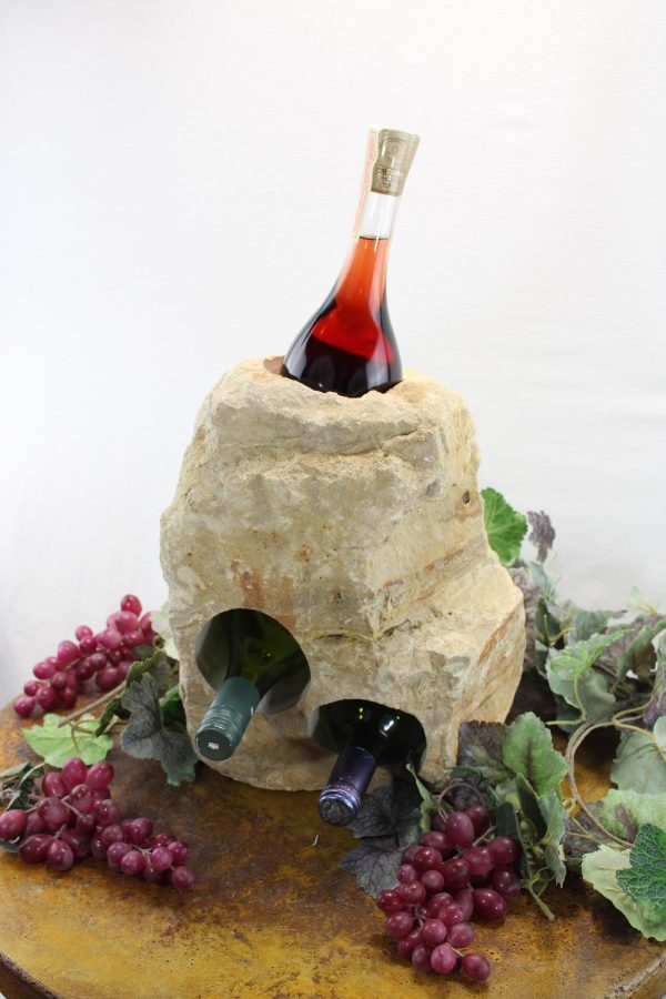 Stone Wine Bottle Holder W106 SOLD Online Hot Sale