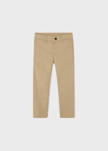 Slim Fit Chino Khaki Pants Online now