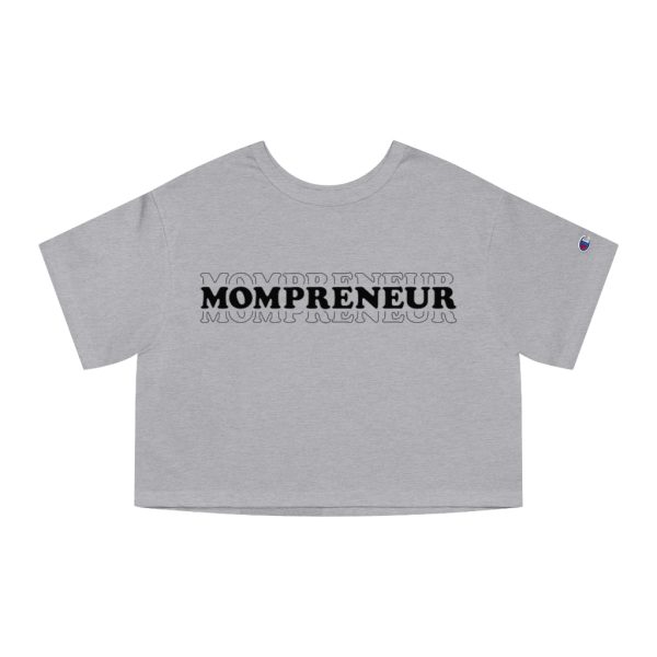 Mompreneur Women s Cropped T-Shirt Fashion