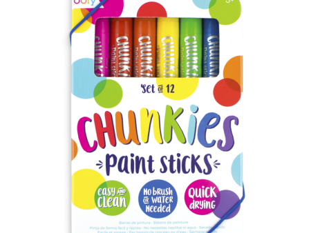 Chunkies Paint Sticks - 12 Pack Online