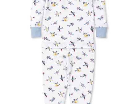 Just Plane Fun Pajama Set Fashion