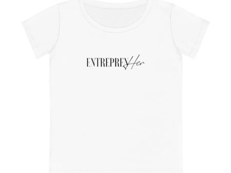 EntreprenHer Women s Jazzer T-shirt (White) For Cheap