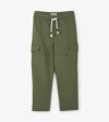 Moss Melange Cargo Jogger Online Sale