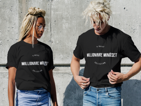 Millionaire Mindset  Unisex Jersey Short Sleeve Tee Online Sale