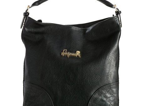 Studs and Web Hobo Purse by Sourpuss Clothing For Cheap