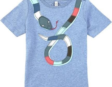 Chomp Appliqué T-Shirt Fashion