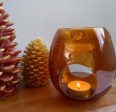 Wax Burner Amber Hot on Sale