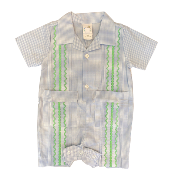 Guayabera Romper For Sale