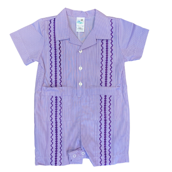 Guayabera Romper For Sale