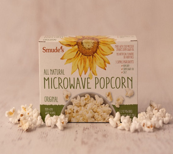 Smude s All-Natural Original Microwave Popcorn - 1 pouch Online now