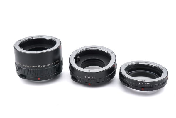 Vivitar AT-21 Automatic Extension Tube Set Fashion